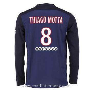 Maillot PSG Manche Longue THIAGO MOTTA Domicile 2015 2016